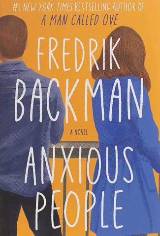 Book cover for Anxious People by Fredrik Backman