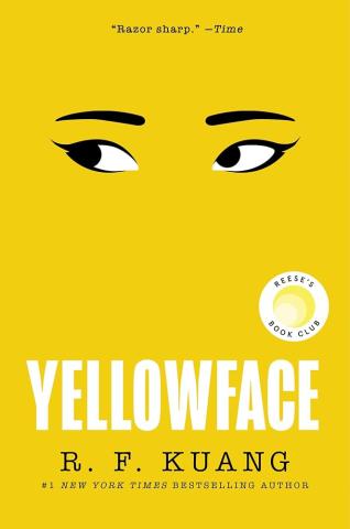 Book cover for Yellowface, by R. F. Kuang